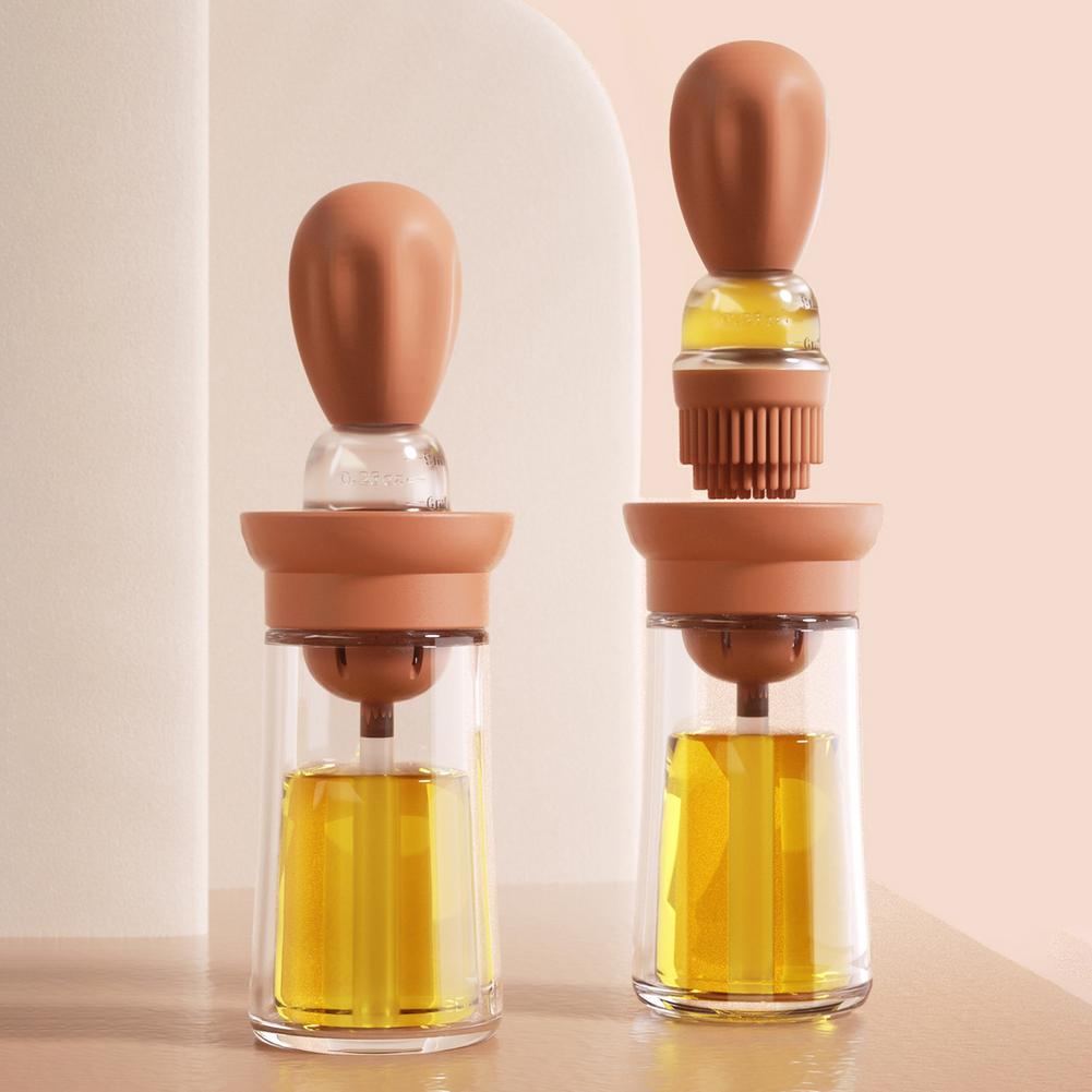 Oil Dispenser Bottle with Silicone Brush | 150 ml - Premium Oil Dispenser - Just €21.95! Shop now at San Rocco Italia