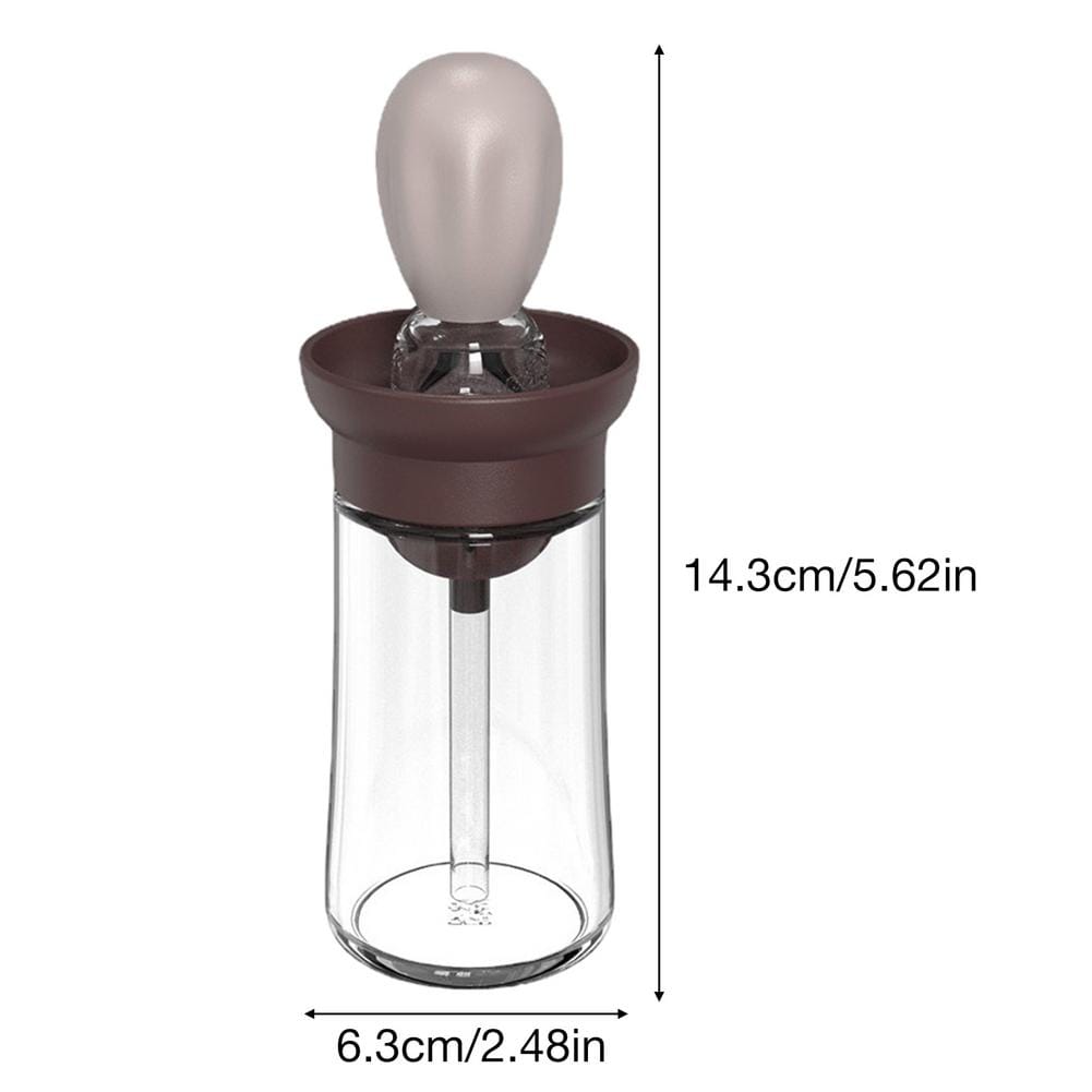 Oil Dispenser Bottle with Silicone Brush | 150 ml - Premium Oil Dispenser - Just €21.95! Shop now at San Rocco Italia