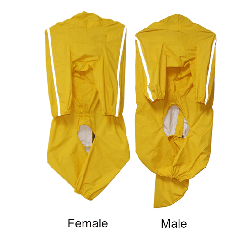 Full Coverage Dog Raincoat - Premium Pet Clothing - Shop now at San Rocco Italia