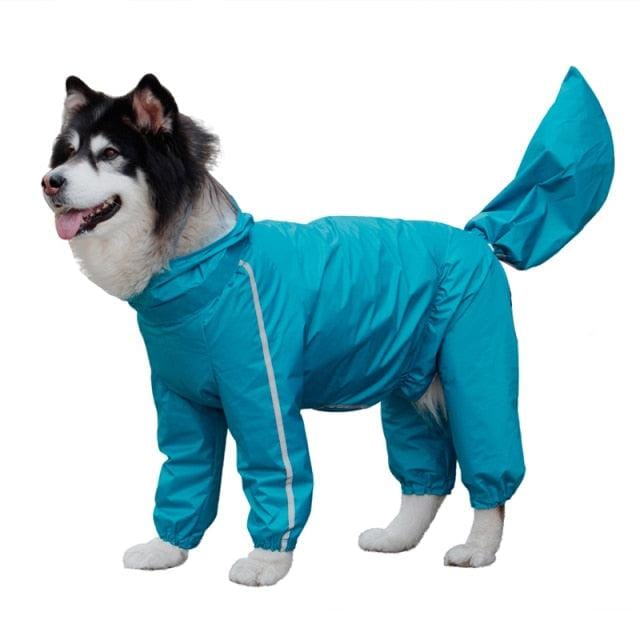 Full Coverage Dog Raincoat - Premium Pet Clothing - Shop now at San Rocco Italia