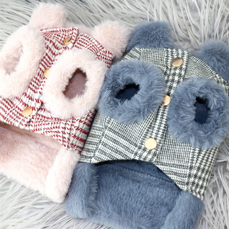 Plush Lined Pet Coat - Premium Pet Clothing - Just €29.95! Shop now at San Rocco Italia