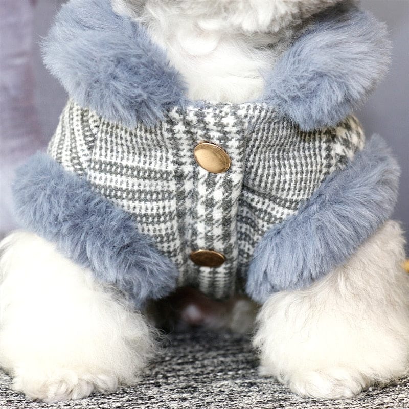 Plush Lined Pet Coat - Premium Pet Clothing - Just €29.95! Shop now at San Rocco Italia