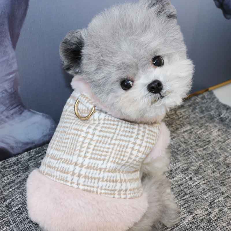 Plush Lined Pet Coat - Premium Pet Clothing - Just €29.95! Shop now at San Rocco Italia