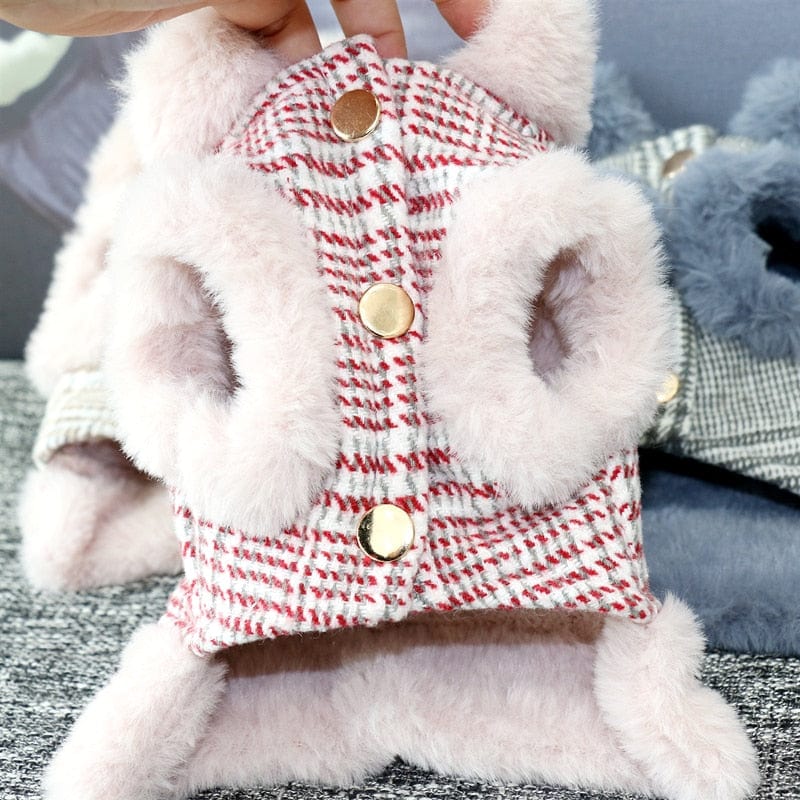 Plush Lined Pet Coat - Premium Pet Clothing - Just €29.95! Shop now at San Rocco Italia