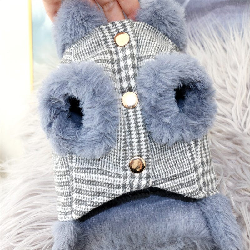 Plush Lined Pet Coat - Premium Pet Clothing - Just €29.95! Shop now at San Rocco Italia