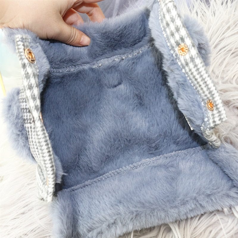 Plush Lined Pet Coat - Premium Pet Clothing - Just €29.95! Shop now at San Rocco Italia