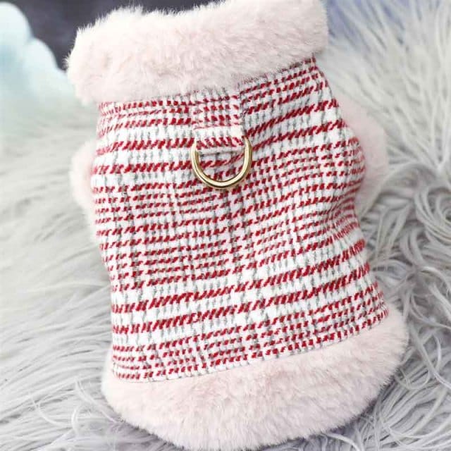 Plush Lined Pet Coat - Premium Pet Clothing - Just €29.95! Shop now at San Rocco Italia
