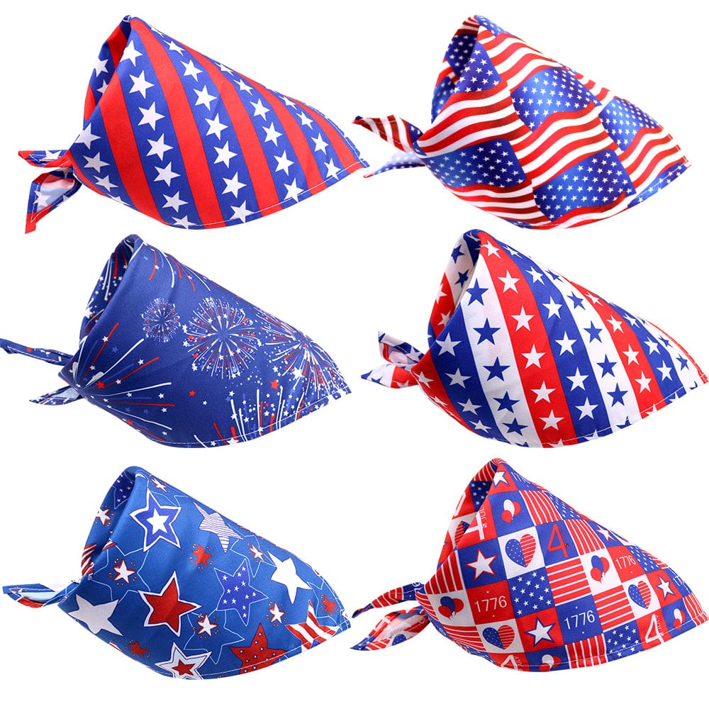 Stars and Stripes Pet Bandanas - San Rocco Italia