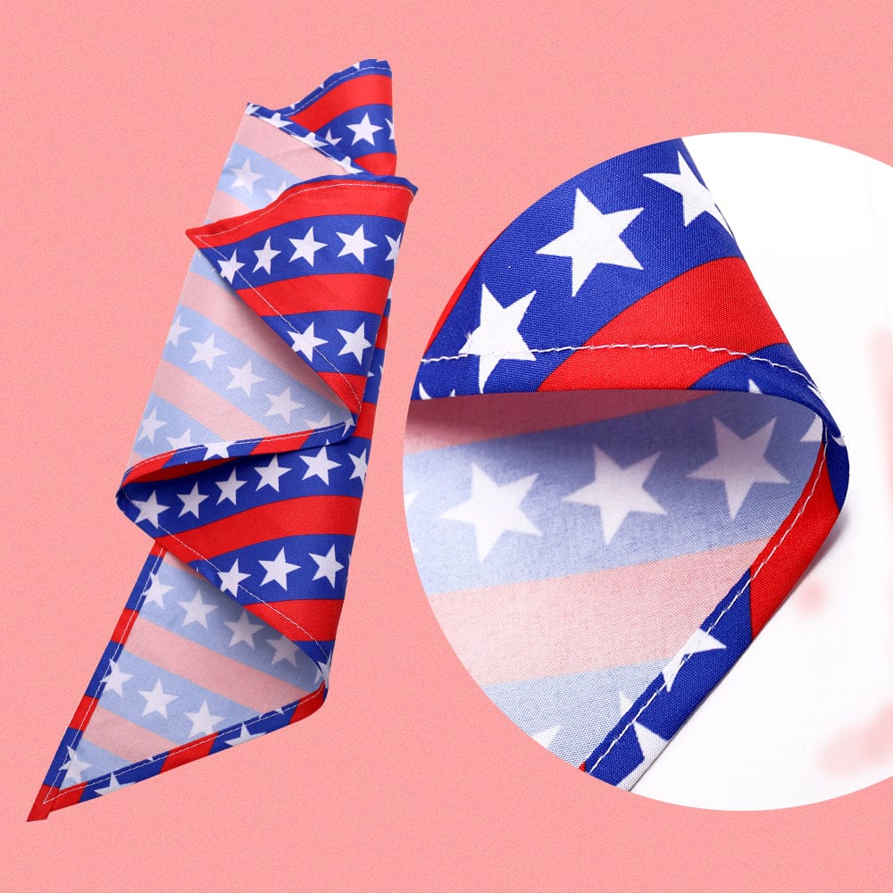 Stars and Stripes Pet Bandanas - San Rocco Italia
