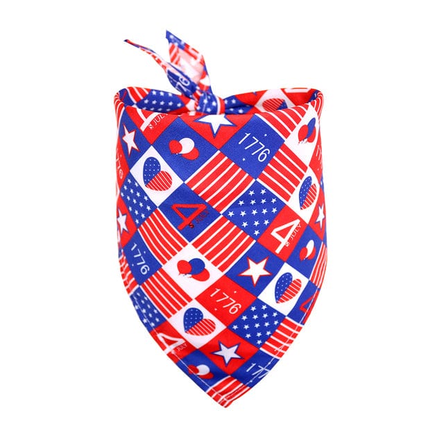Stars and Stripes Pet Bandanas - San Rocco Italia
