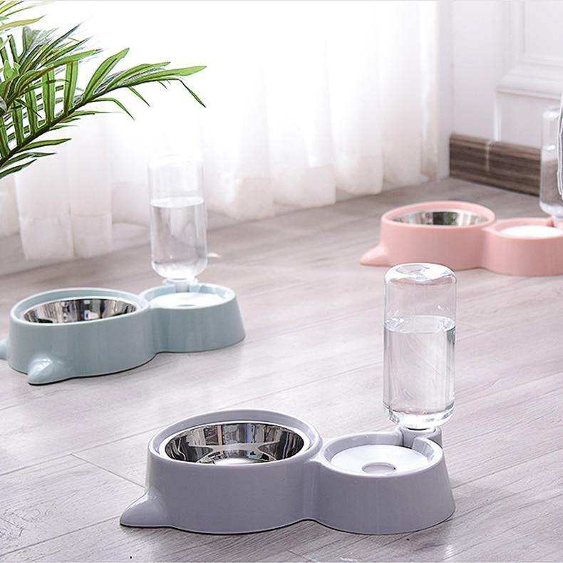 2-in-1 Pet Feeder with Automatic Water Dispenser - Premium Pet products - Just €31.95! Shop now at San Rocco Italia