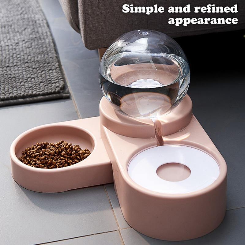 2-in-1 Pet Feeder with Automatic Water Dispenser - Premium Pet products - Just €31.95! Shop now at San Rocco Italia