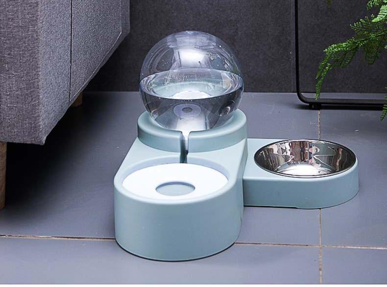 2-in-1 Pet Feeder with Automatic Water Dispenser - Premium Pet products - Just €31.95! Shop now at San Rocco Italia