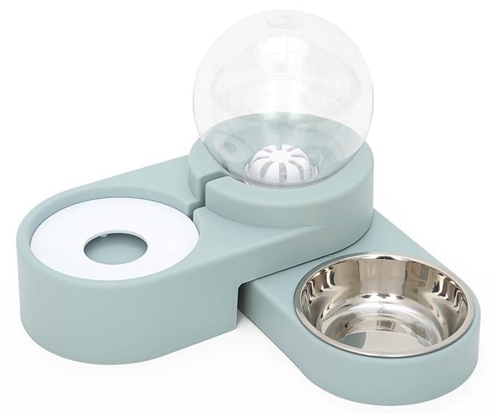 2-in-1 Pet Feeder with Automatic Water Dispenser - Premium Pet products - Just €31.95! Shop now at San Rocco Italia