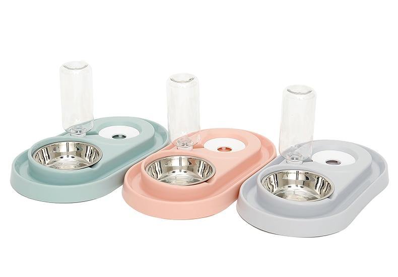 2-in-1 Pet Feeder with Automatic Water Dispenser - Premium Pet products - Just €31.95! Shop now at San Rocco Italia