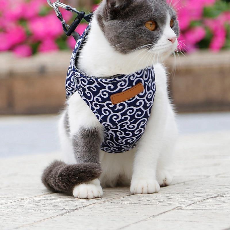 Cat Walking Jacket Harness and Leash - Premium Pet products - Just €31.95! Shop now at San Rocco Italia