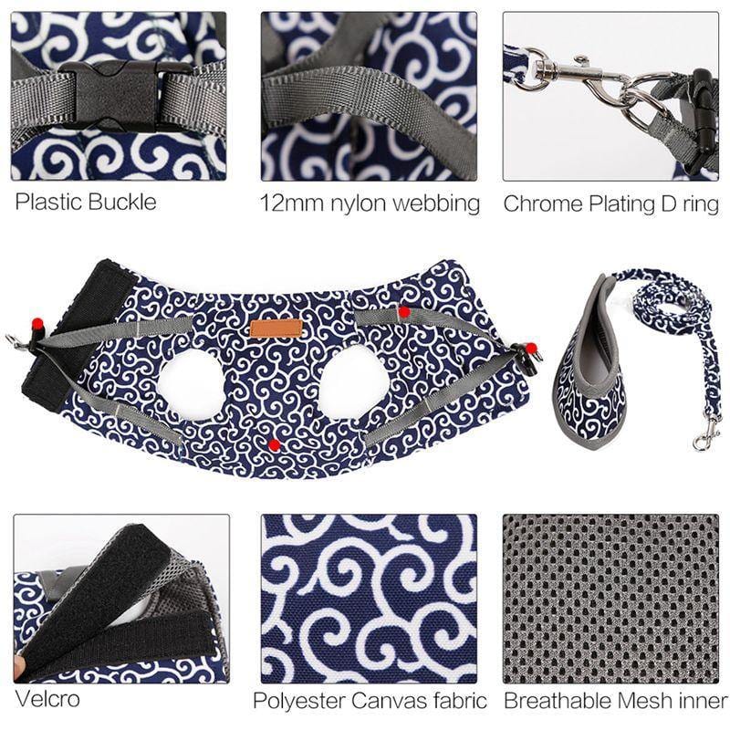 Cat Walking Jacket Harness and Leash - Premium Pet products - Just €31.95! Shop now at San Rocco Italia