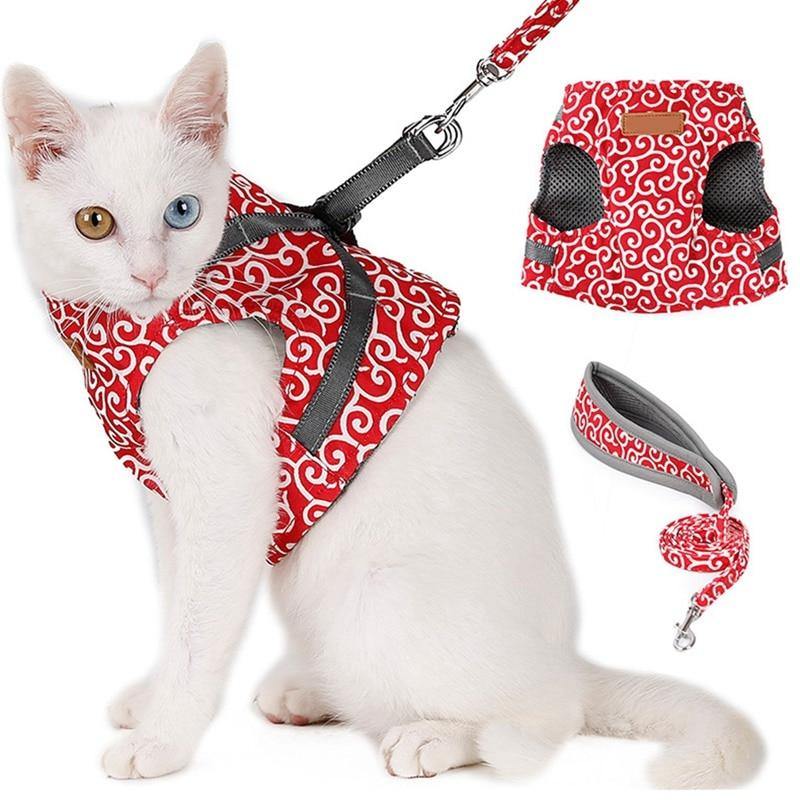 Cat Walking Jacket Harness and Leash - Premium Pet products - Just €31.95! Shop now at San Rocco Italia