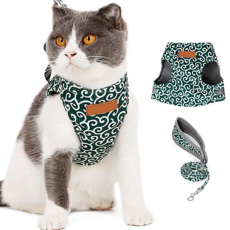Cat Walking Jacket Harness and Leash - Premium Pet products - Just €31.95! Shop now at San Rocco Italia