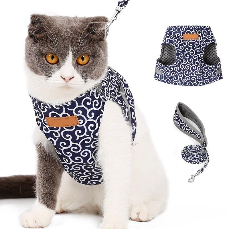 Cat Walking Jacket Harness and Leash - Premium Pet products - Just €31.95! Shop now at San Rocco Italia