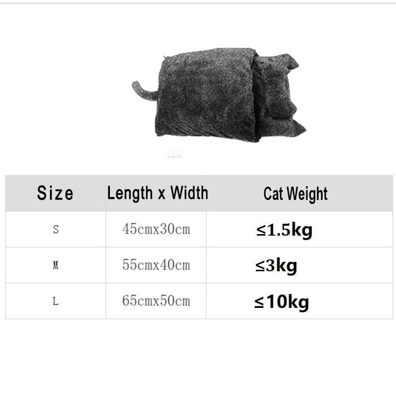 Cosy Winter Cat Bed with Pillow - Premium Pet products - Just €36.95! Shop now at San Rocco Italia