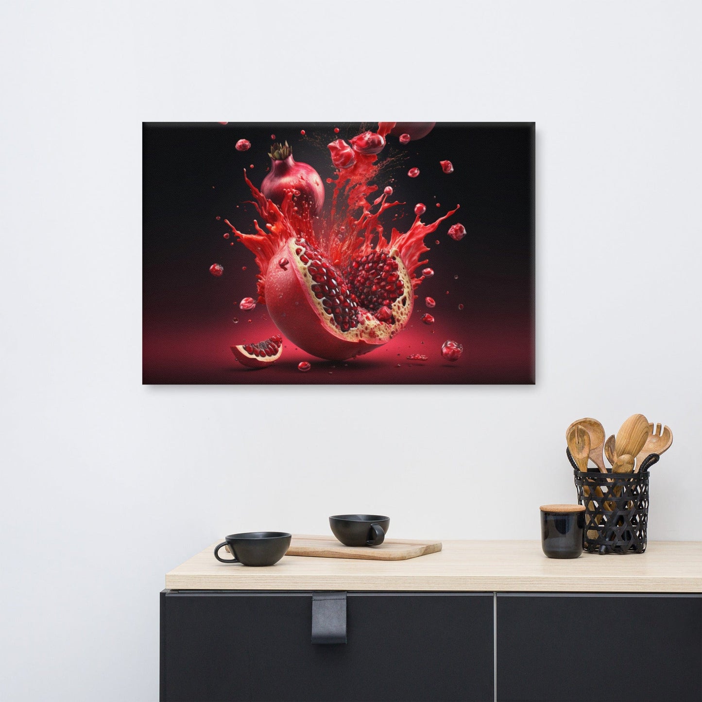 Pomegranate on Canvas - Premium - Just €78.95! Shop now at San Rocco Italia