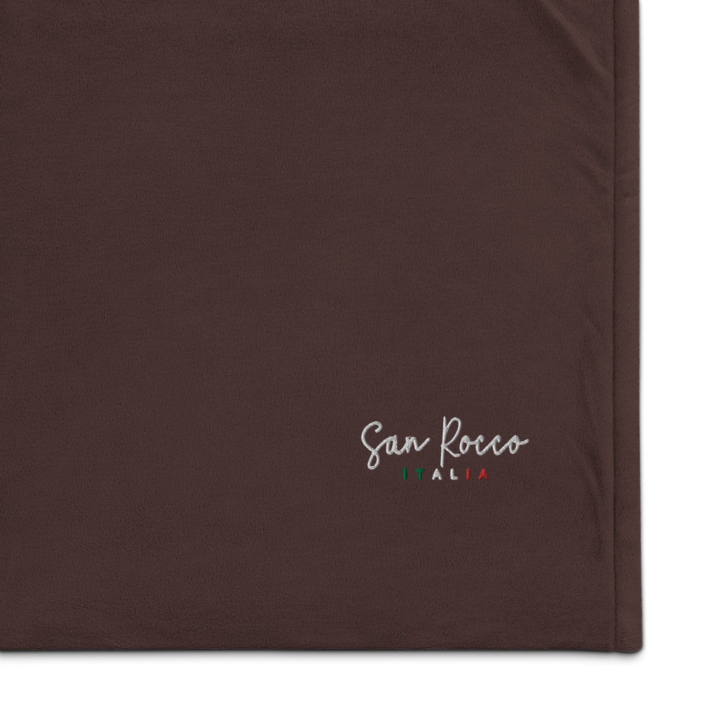Premium San Rocco Italia sherpa blanket - Blanket - San Rocco Italia