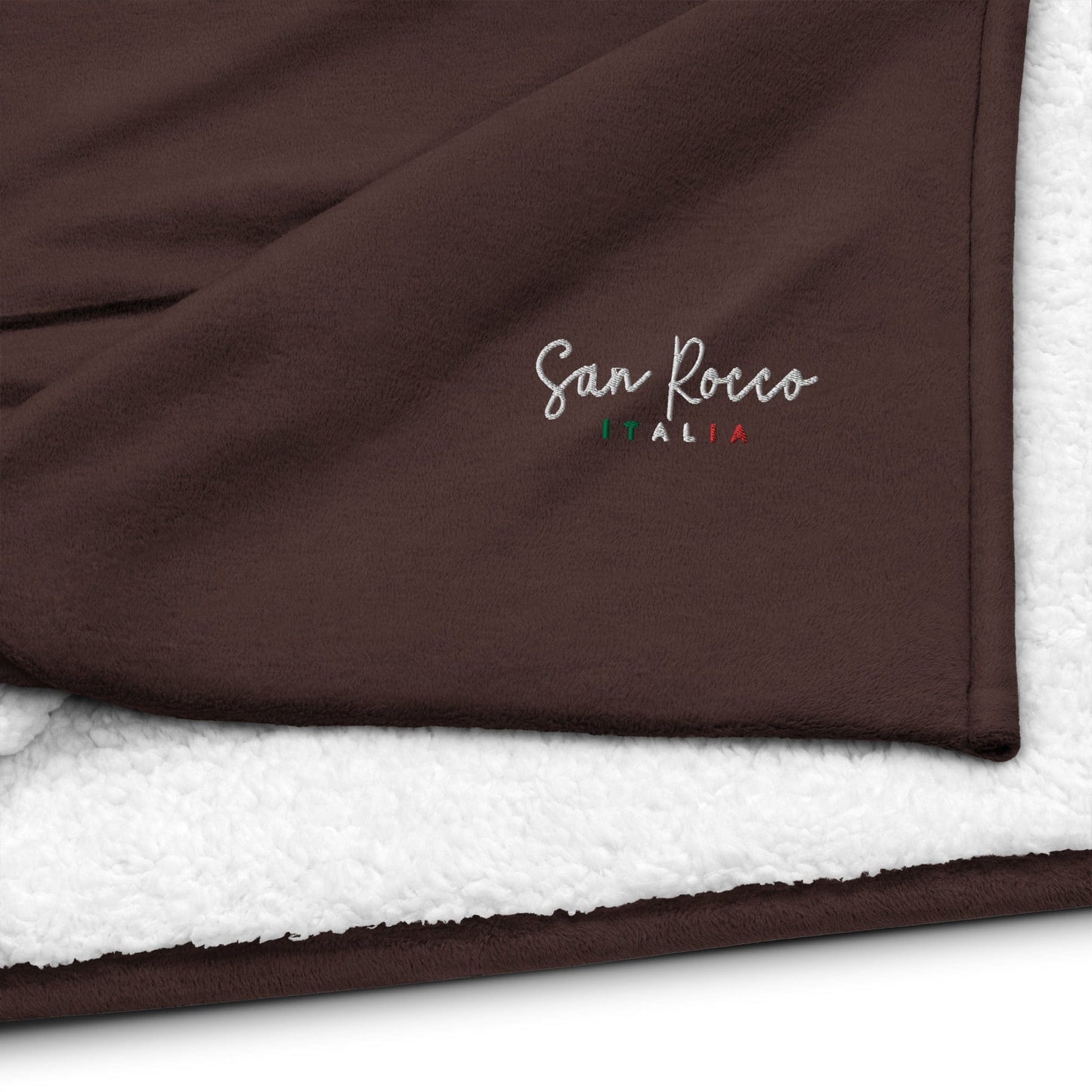 Premium San Rocco Italia sherpa blanket - Blanket - San Rocco Italia