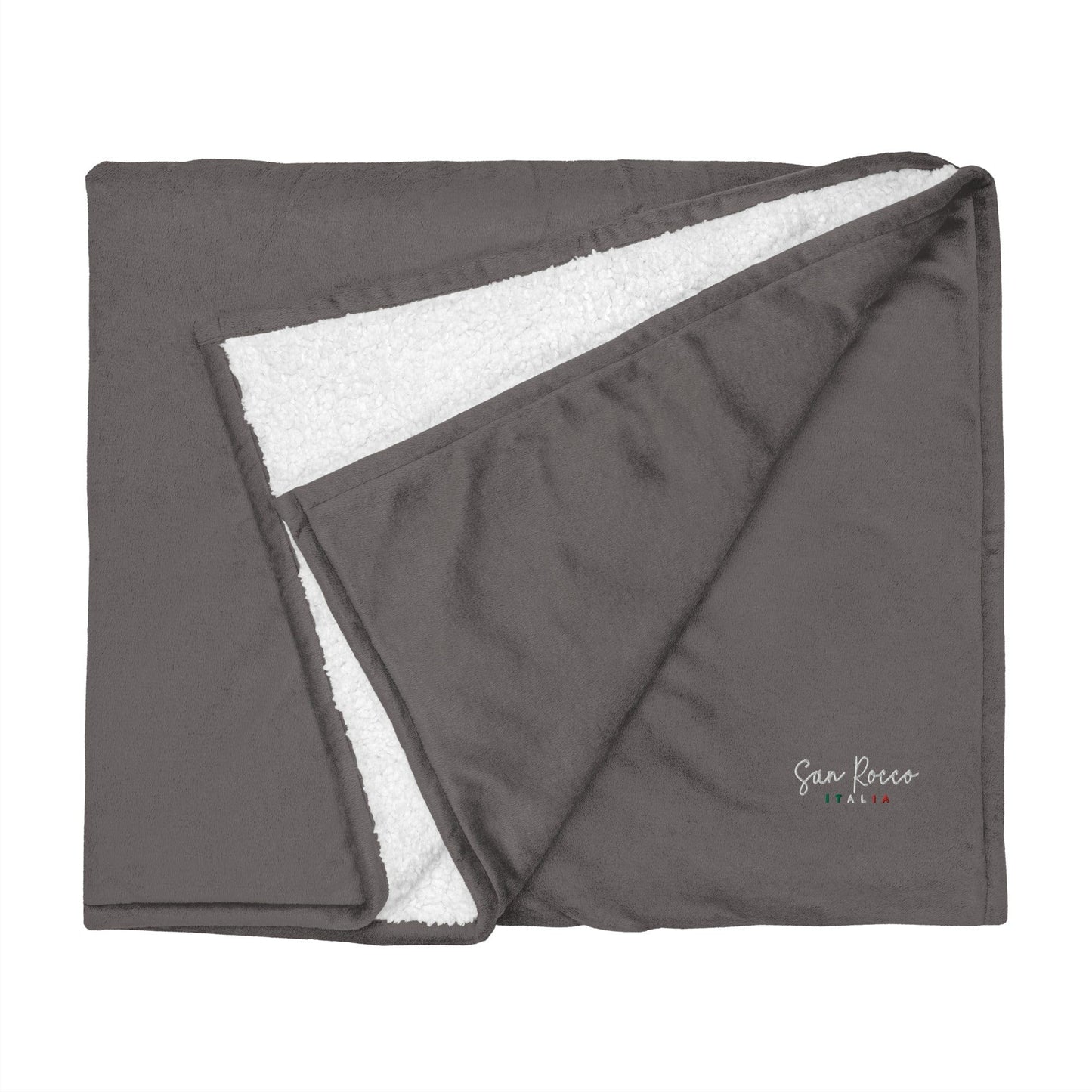 Premium San Rocco Italia sherpa blanket - Blanket - San Rocco Italia