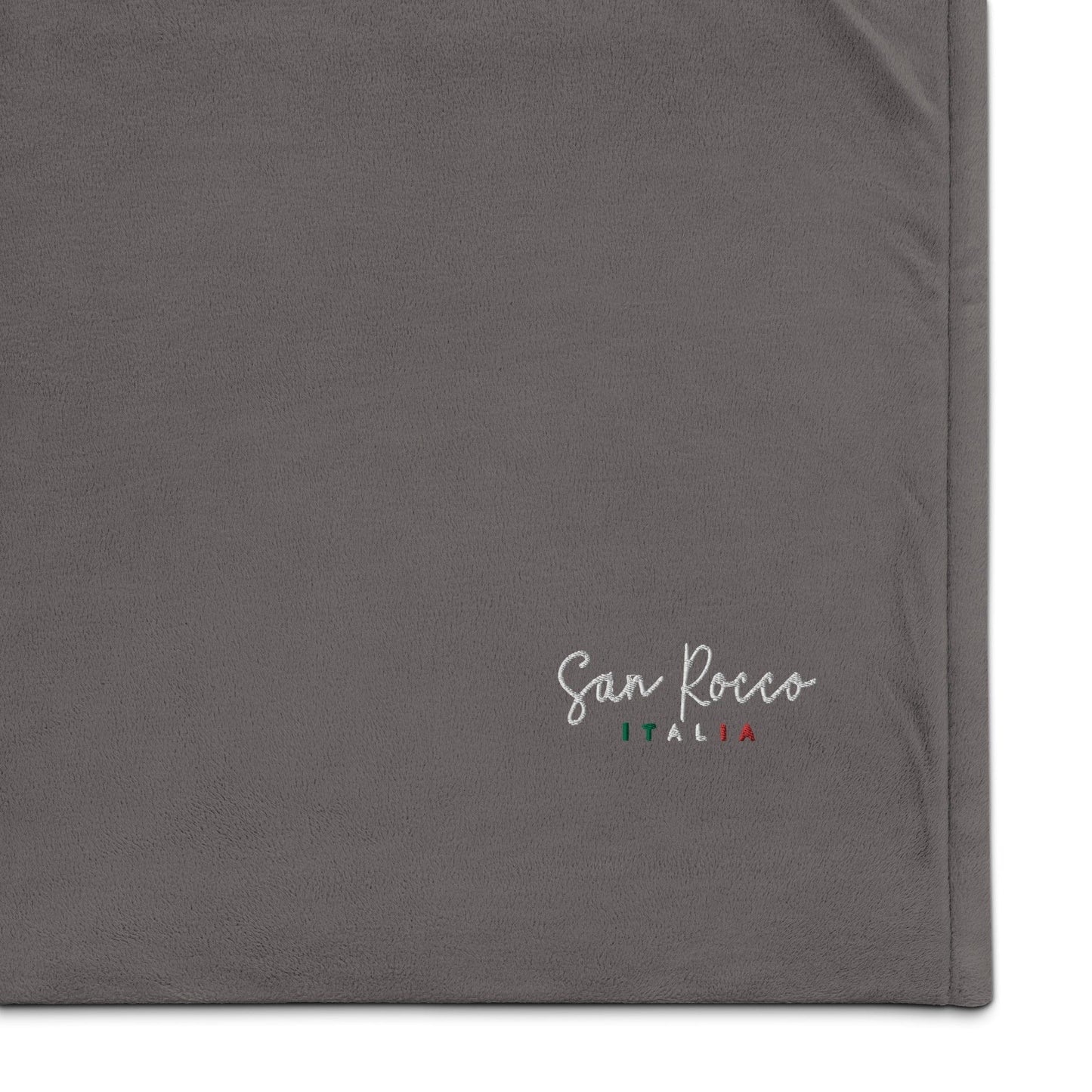 Premium San Rocco Italia sherpa blanket - Blanket - San Rocco Italia
