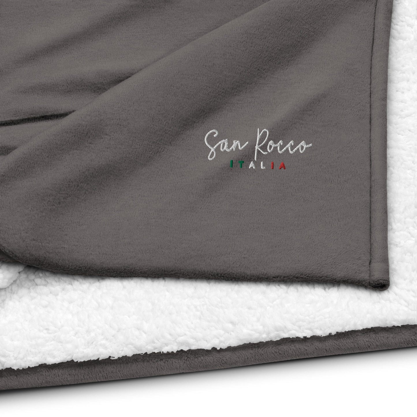 Premium San Rocco Italia sherpa blanket - Blanket - San Rocco Italia
