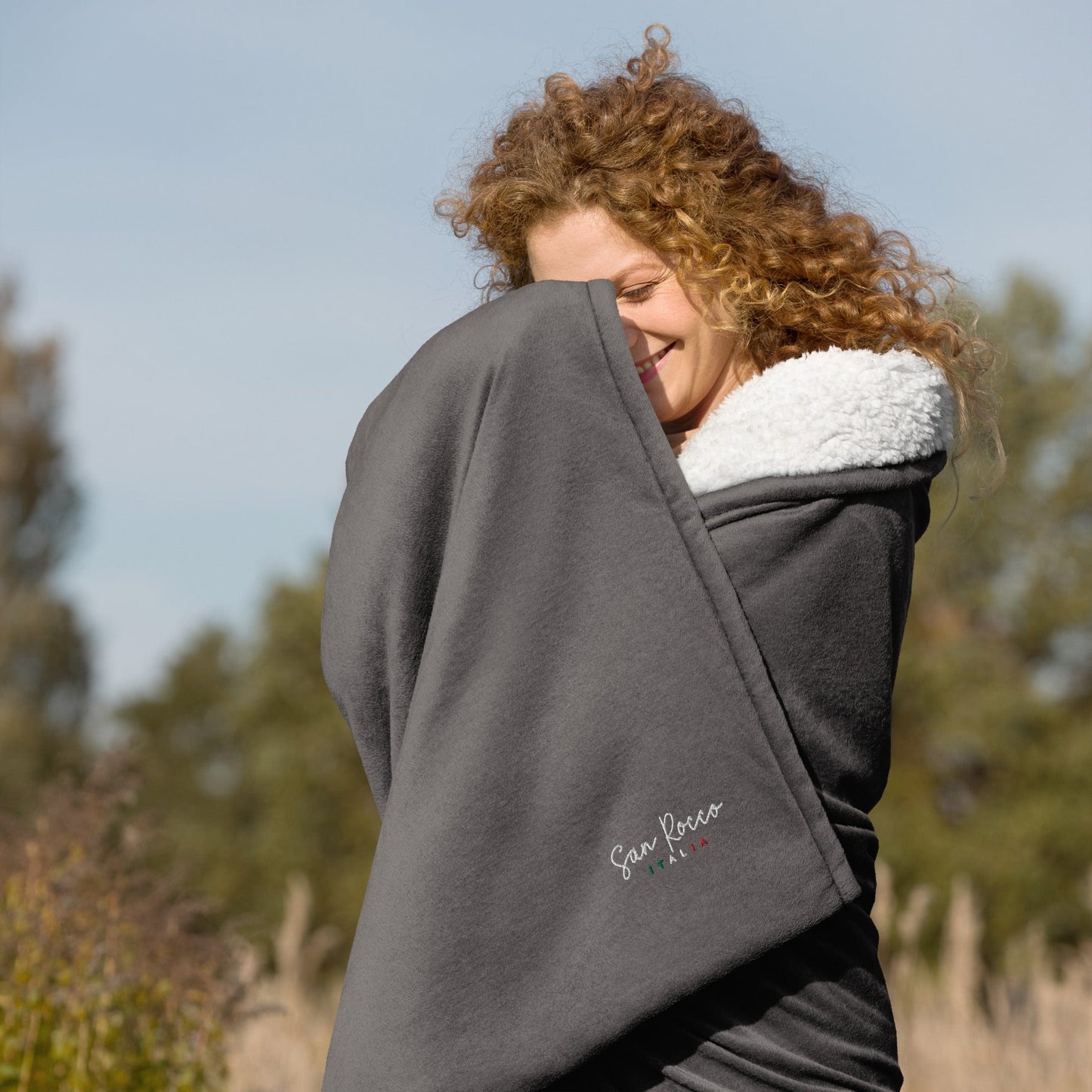 Premium San Rocco Italia sherpa blanket - Premium Blanket - Just €120! Shop now at San Rocco Italia