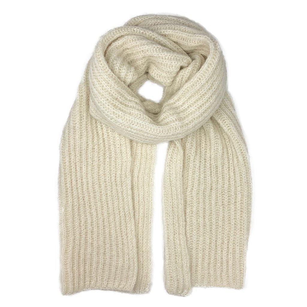 Chunky Snow Knit Alpaca Scarf - Premium Scarf - Just €195! Shop now at San Rocco Italia