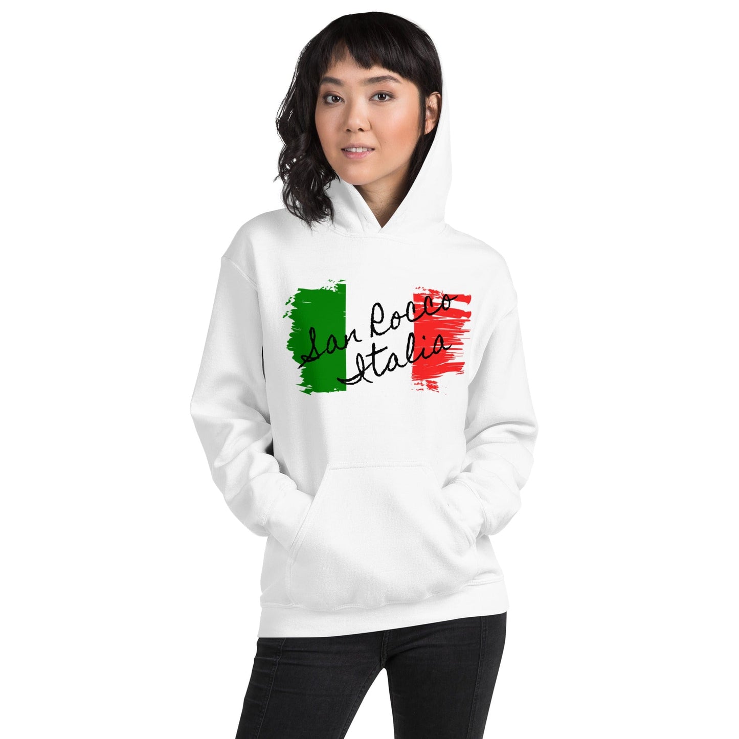 Shirts & Tops San Rocco Italia Hoodie with the Italian Flag San Rocco Italia