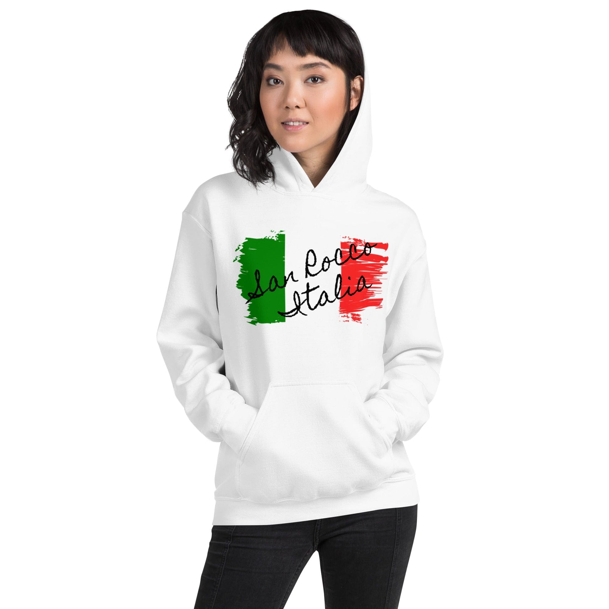 Shirts & Tops San Rocco Italia Hoodie with the Italian Flag San Rocco Italia