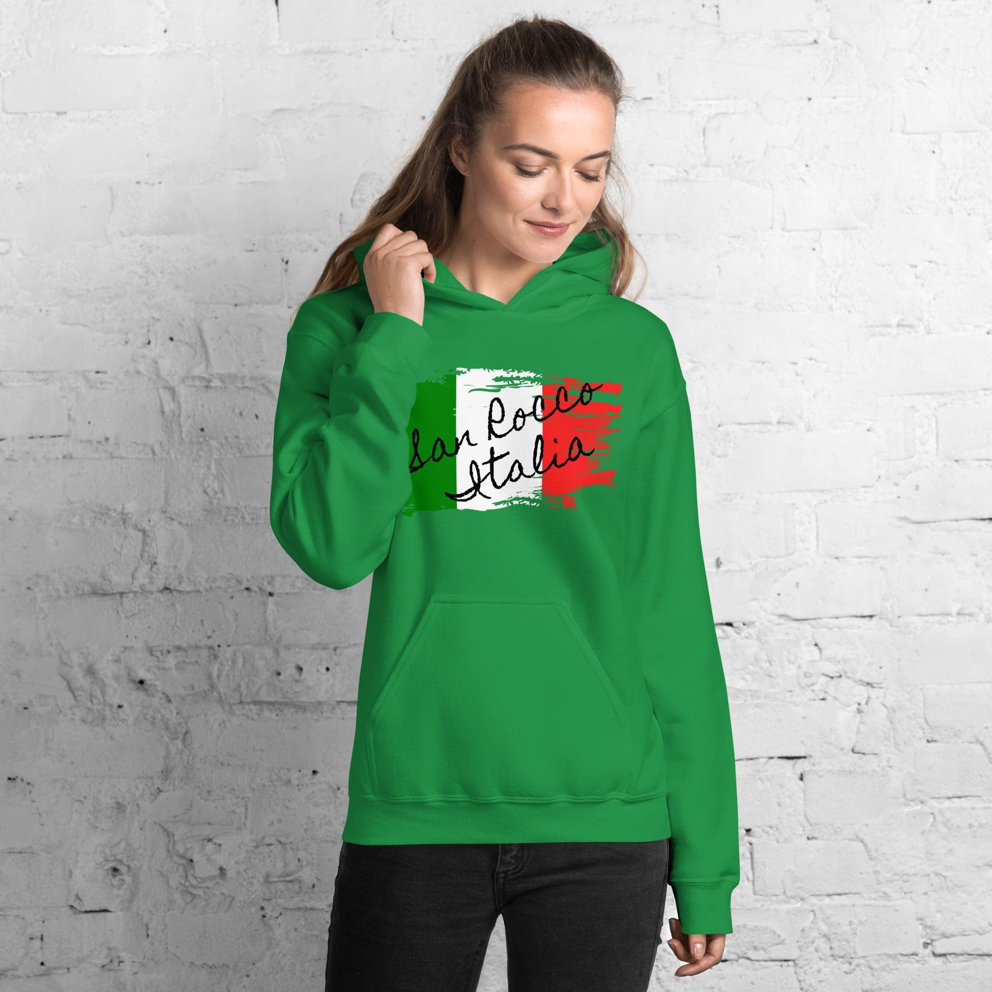 Shirts & Tops San Rocco Italia Hoodie with the Italian Flag San Rocco Italia