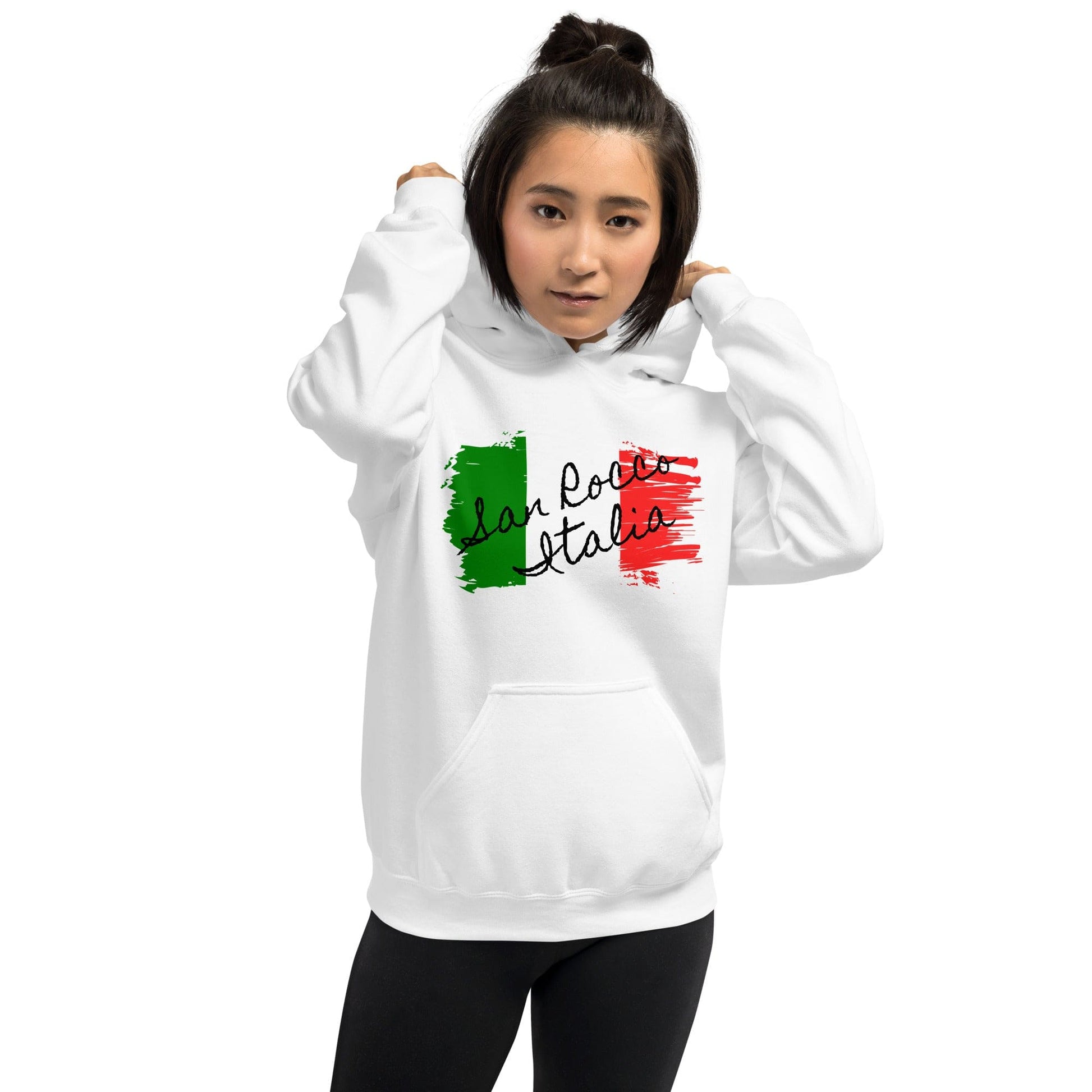 Shirts & Tops San Rocco Italia Hoodie with the Italian Flag San Rocco Italia