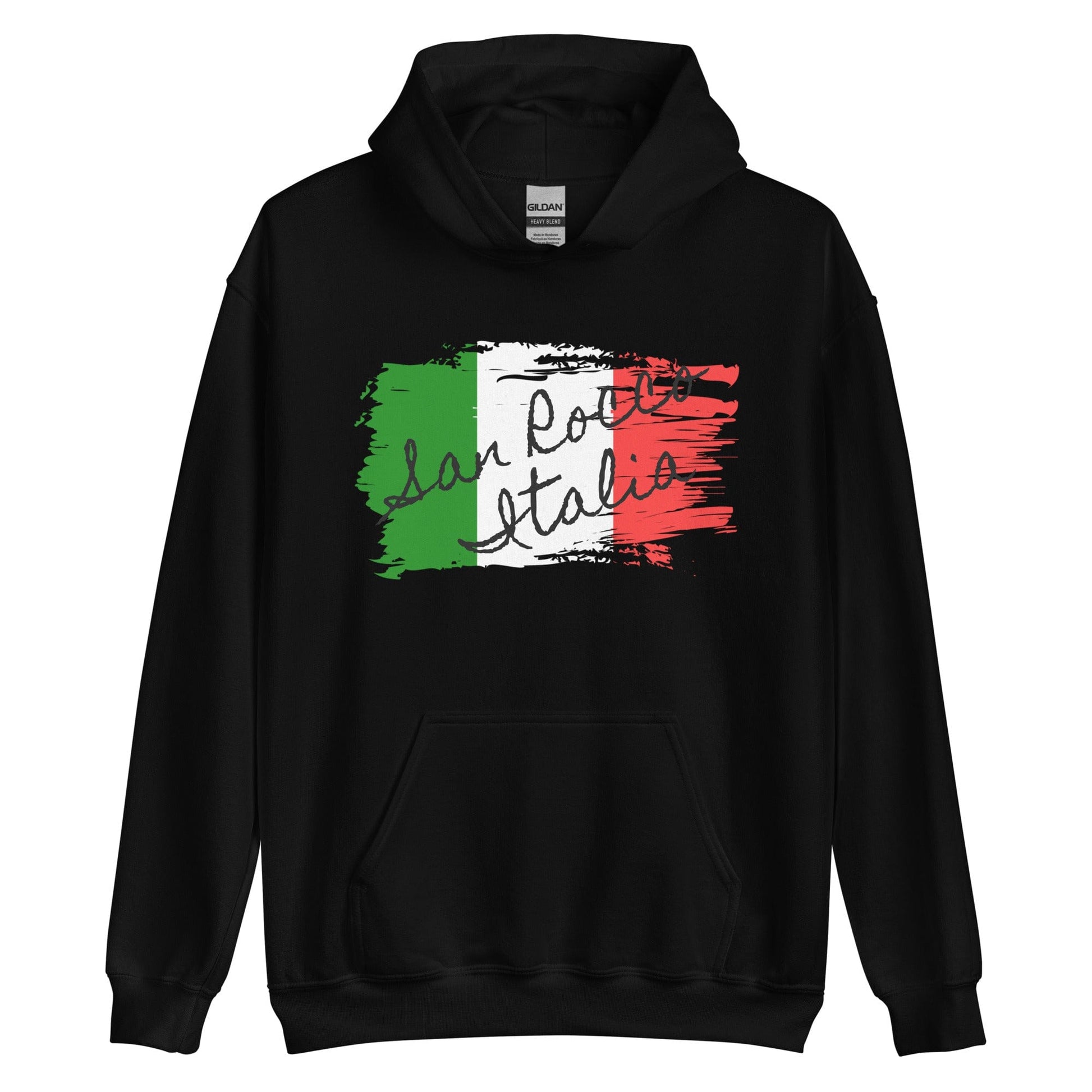 San Rocco Italia Hoodie with the Italian Flag - Premium Shirts & Tops - Shop now at San Rocco Italia