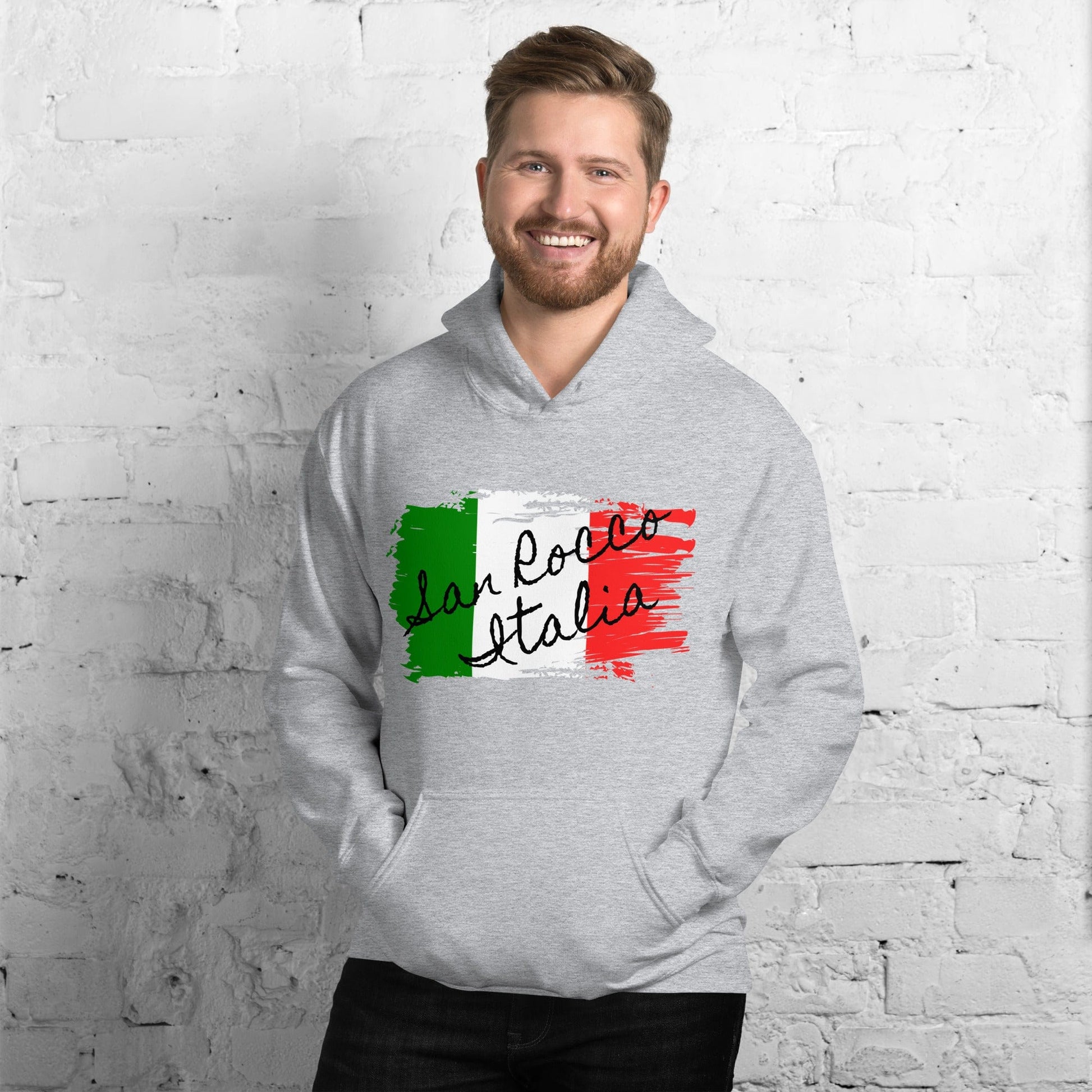 Shirts & Tops San Rocco Italia Hoodie with the Italian Flag San Rocco Italia