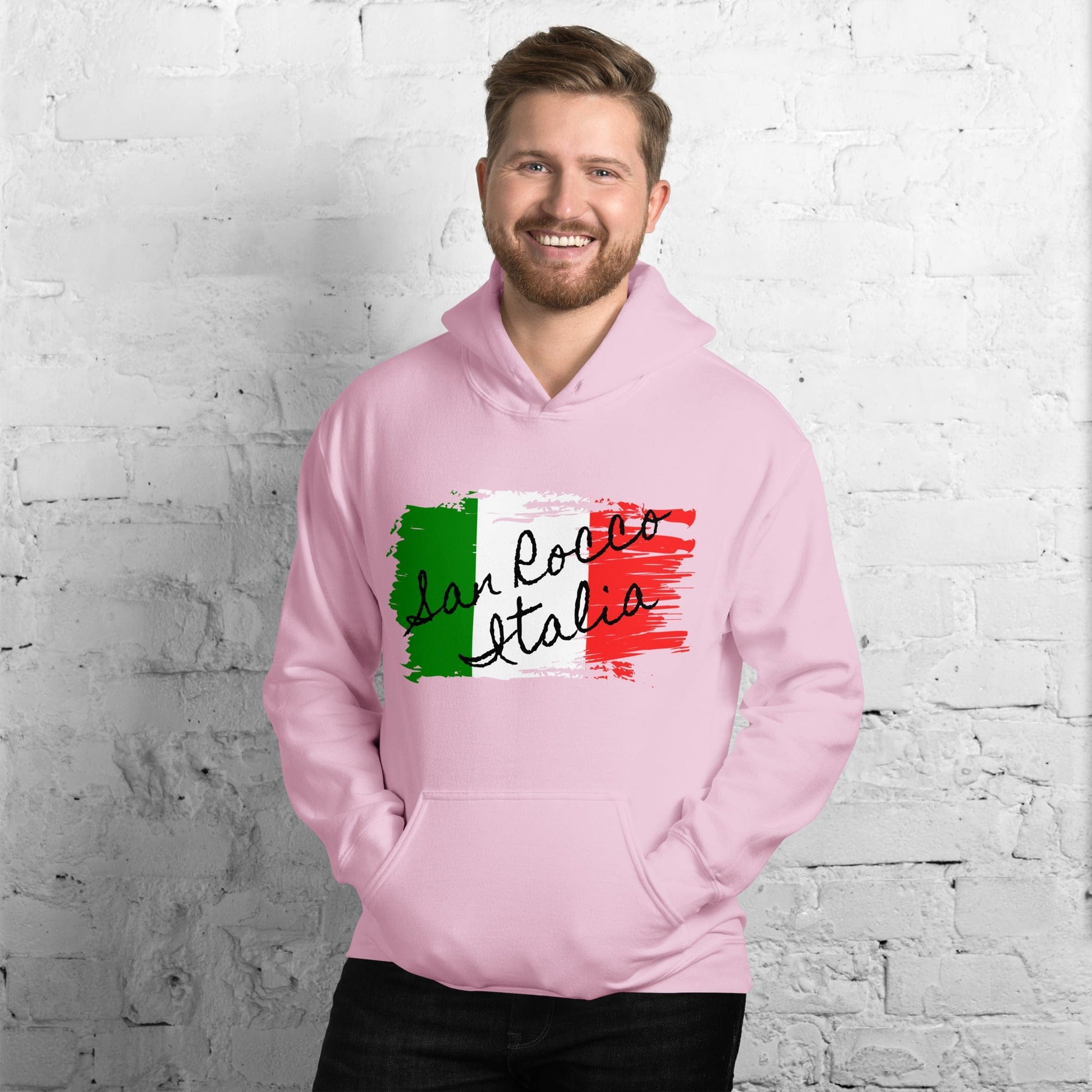 Shirts & Tops San Rocco Italia Hoodie with the Italian Flag San Rocco Italia