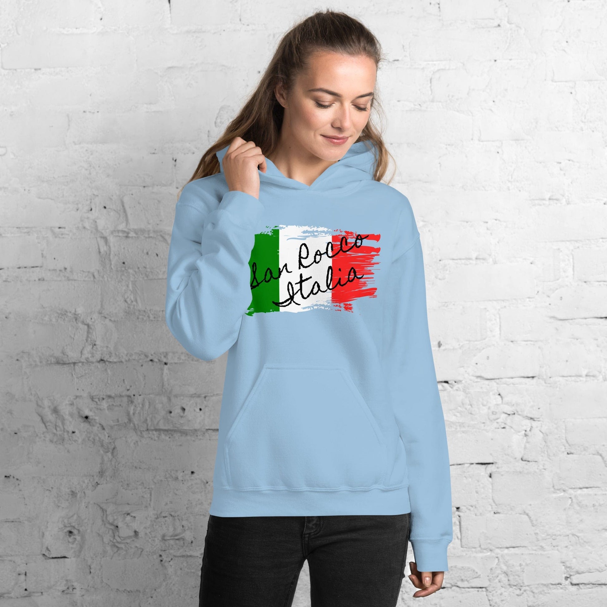 Shirts & Tops San Rocco Italia Hoodie with the Italian Flag San Rocco Italia