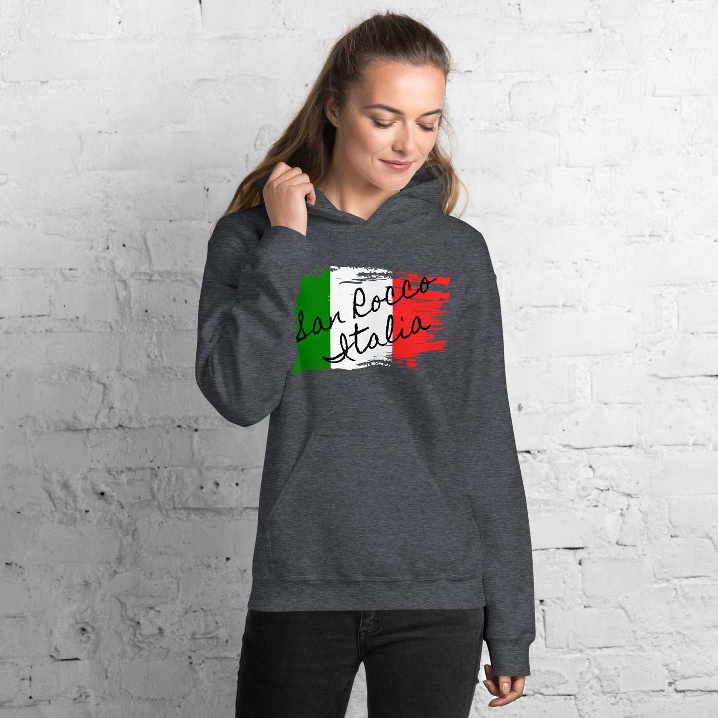 Shirts & Tops San Rocco Italia Hoodie with the Italian Flag San Rocco Italia