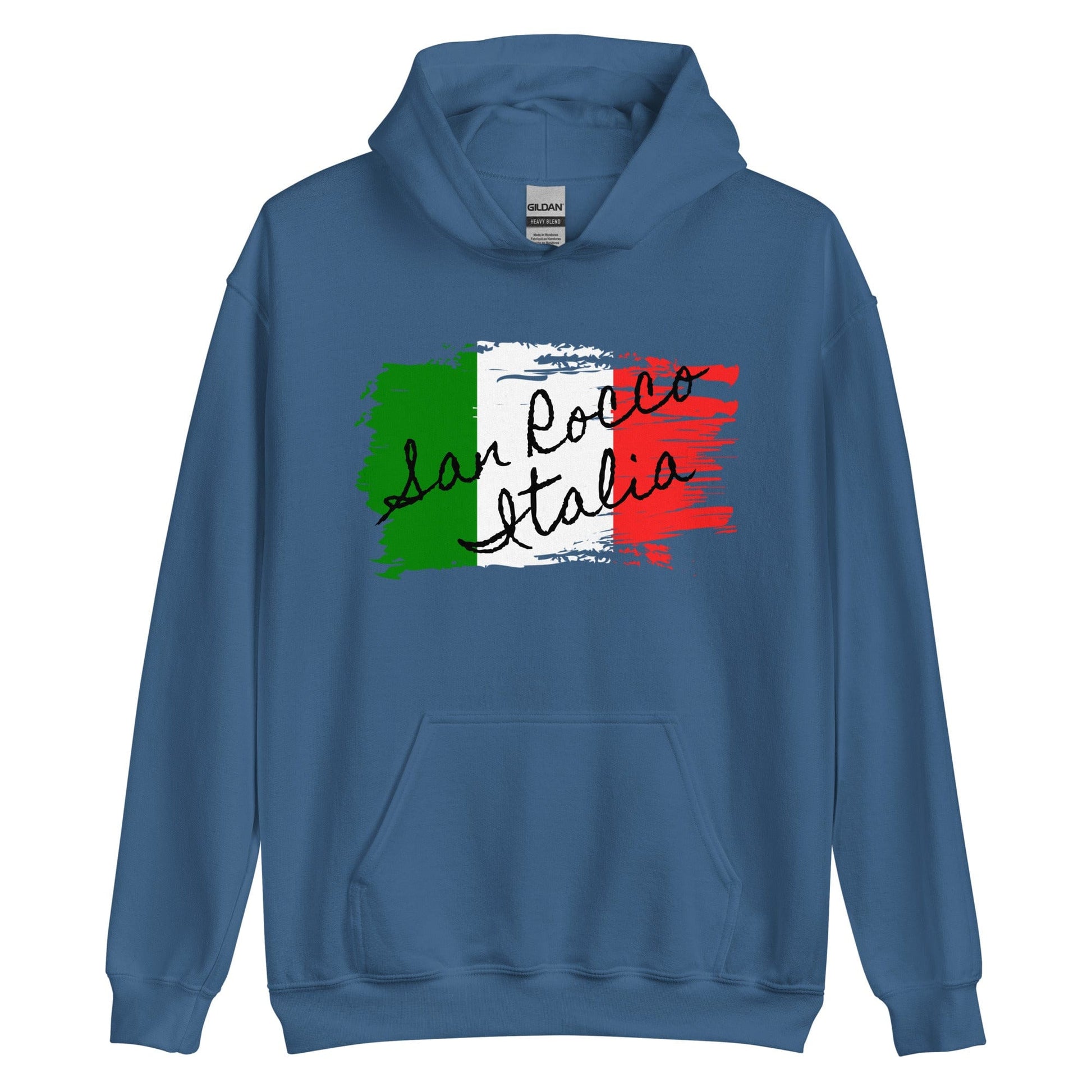 San Rocco Italia Hoodie with the Italian Flag - Premium Shirts & Tops - Shop now at San Rocco Italia