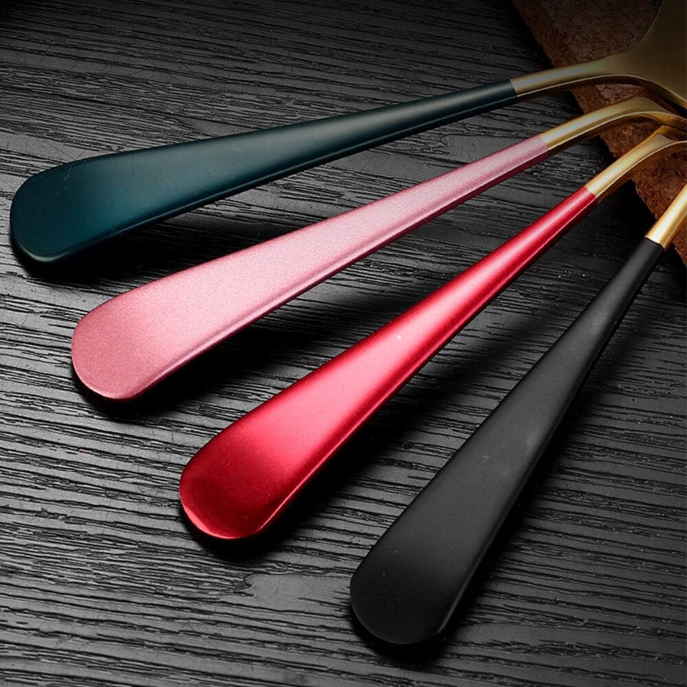 Surise Trio Stainless Steel Spoons - Set of 3 - Premium Silverware - Just €23.95! Shop now at San Rocco Italia