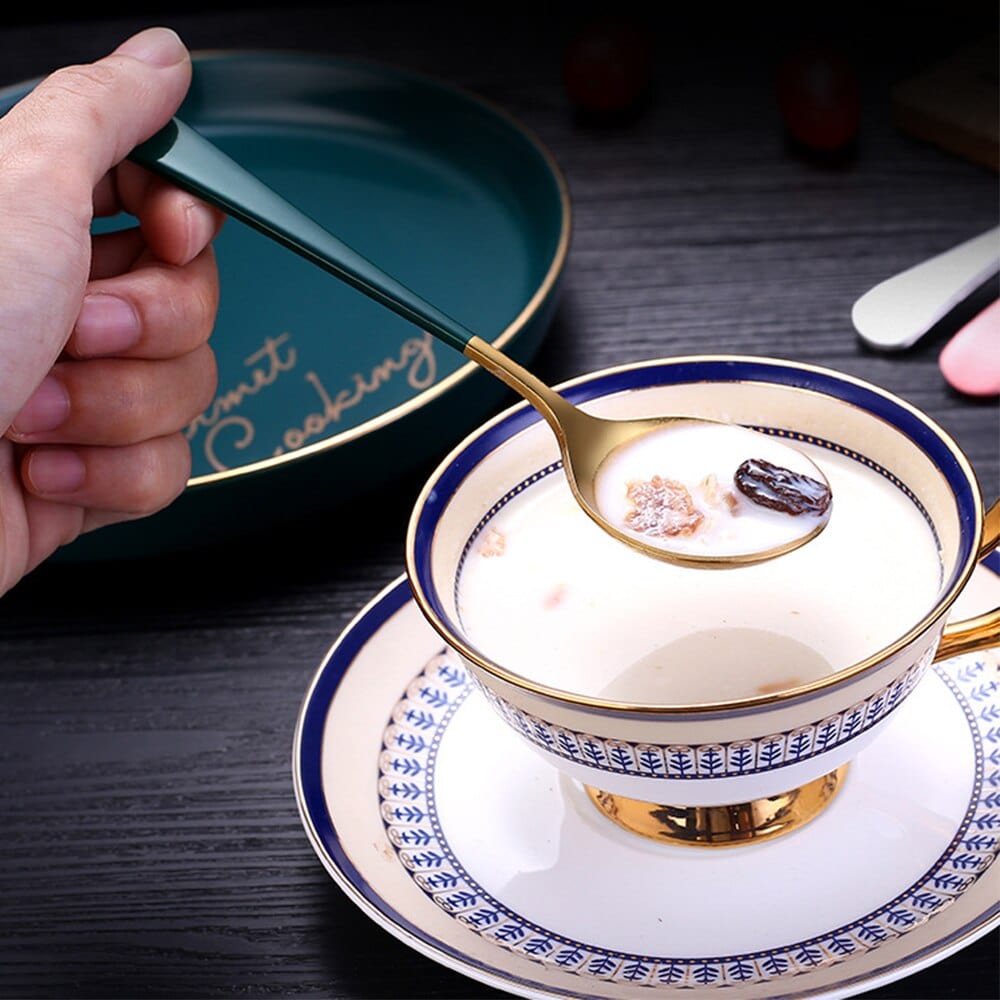 Surise Trio Stainless Steel Spoons - Set of 3 - Premium Silverware - Just €23.95! Shop now at San Rocco Italia