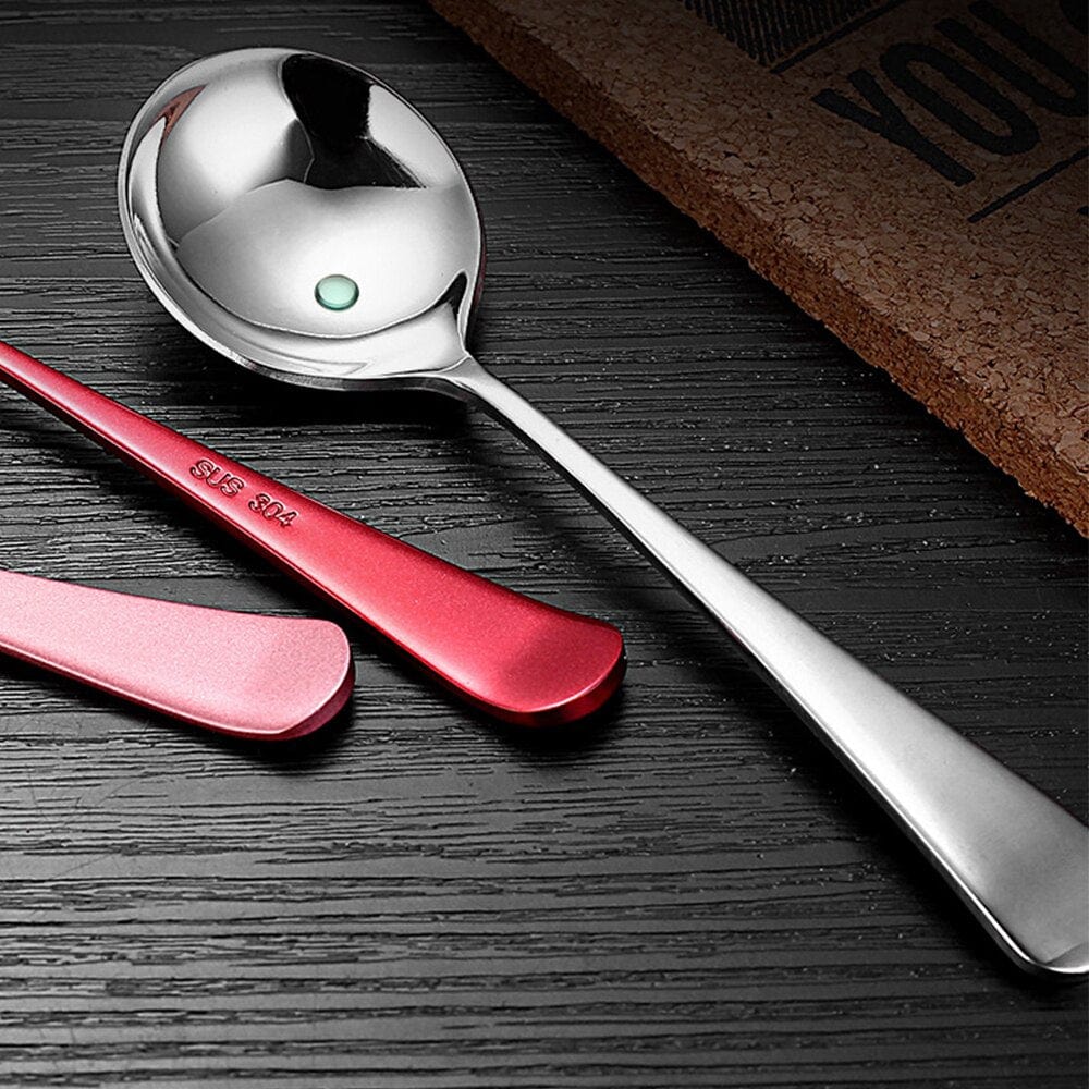 Surise Trio Stainless Steel Spoons - Set of 3 - Premium Silverware - Just €23.95! Shop now at San Rocco Italia
