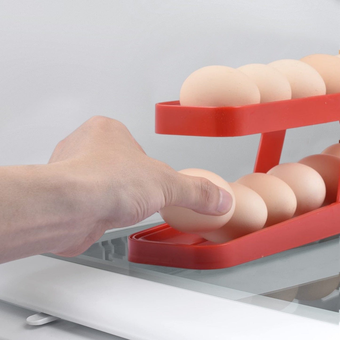 Space-Saving Roll Down Egg Dispenser - Premium Egg dispenser - Just €21.95! Shop now at San Rocco Italia