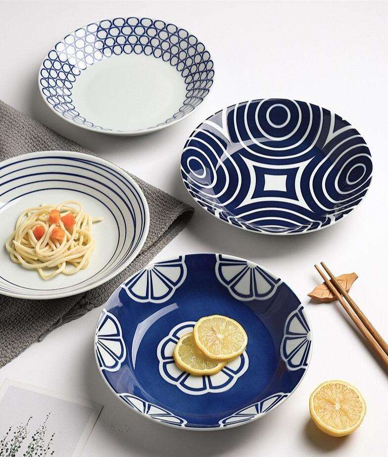 4-Piece Japanese-Style Pasta Bowl Set - www.sanroccoitalia.it - Tableware