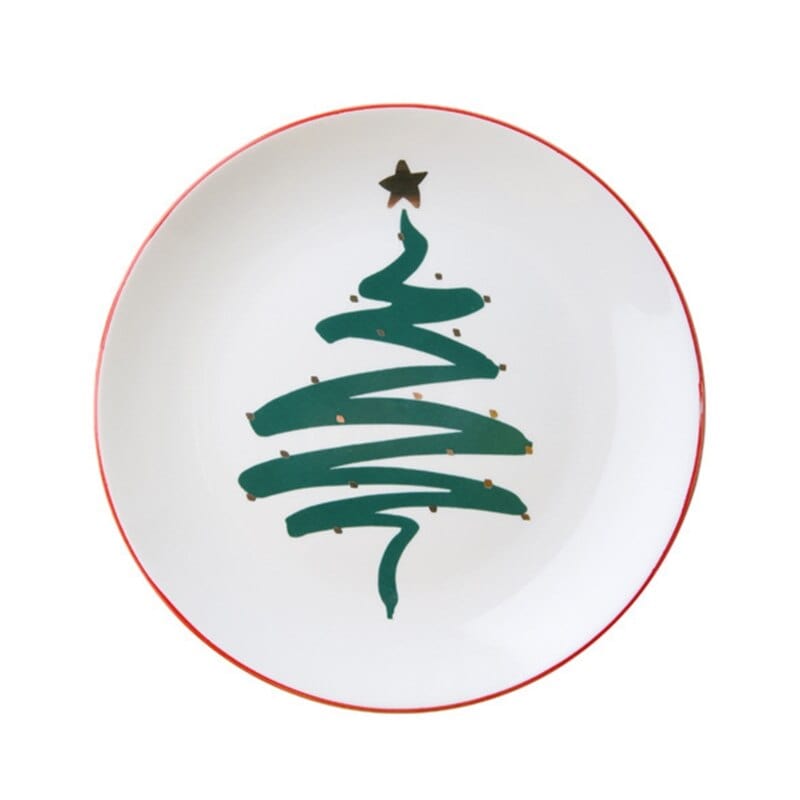 Ceramic Christmas Tableware - Plates, Coffee Mugs, and Bowls - Premium Tableware - Just €24.95! Shop now at San Rocco Italia