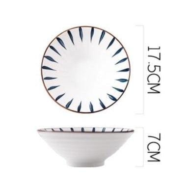 Deep Hand-Painted Coastal Bowls - Tableware - sanroccoitalia.it
